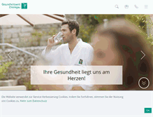 Tablet Screenshot of gesundheitswelt.de